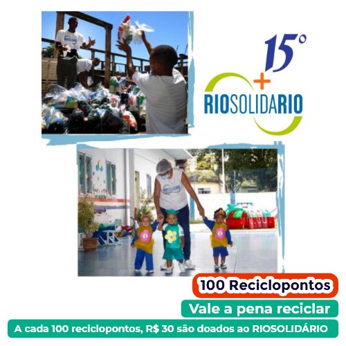 O Cartório 15º DOA POR VOCÊ R$30 ao RIO SOLIDÁRIO